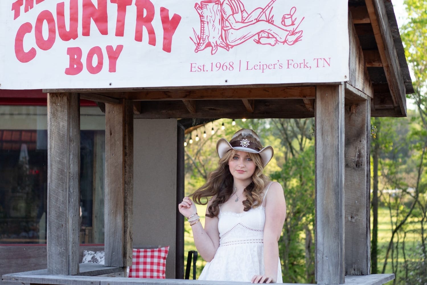 Stella Gavitt at The Country Boy, the Leiper's Fork restaurant established in 1968